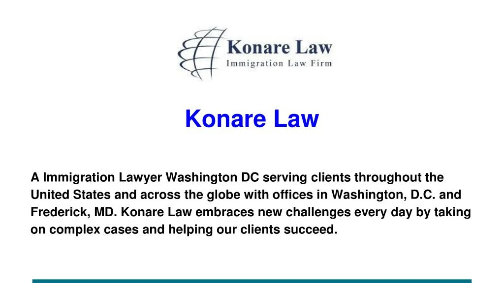 konare law