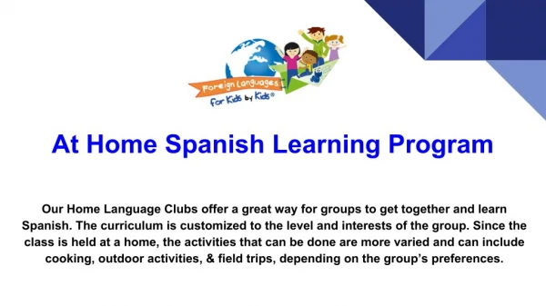 Homeschool Spanish Curriculum