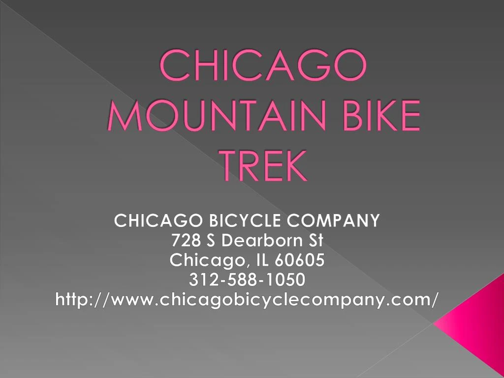 chicago mountain bike trek
