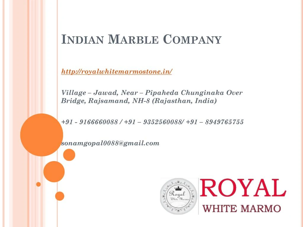 indian marble company