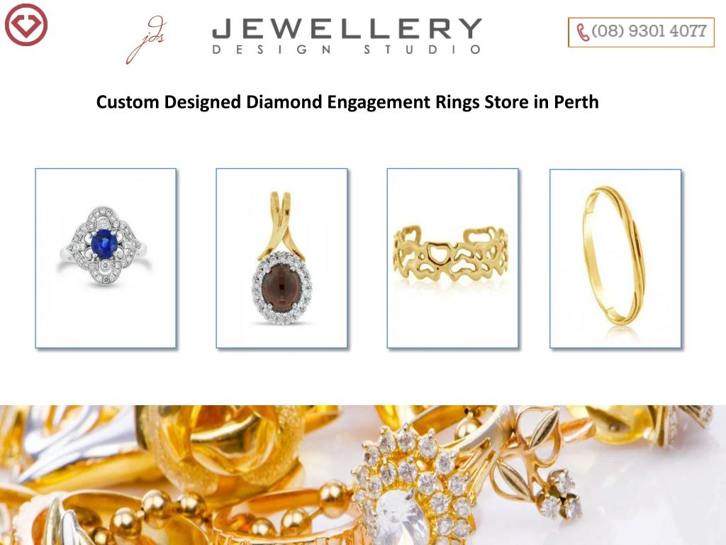 custom designed diamond engagement rings store
