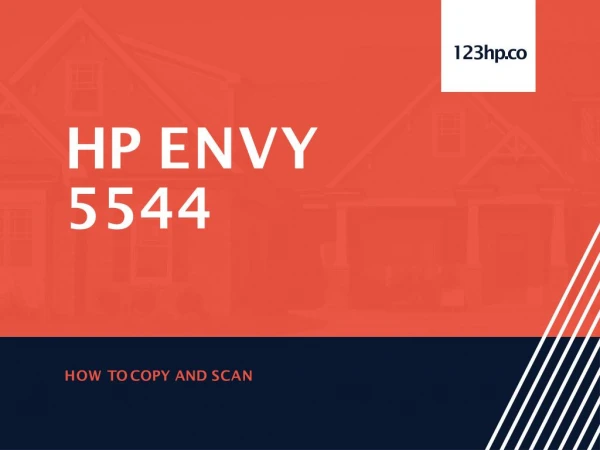 123.HP.Com Setup 5544 how to copy and Scan