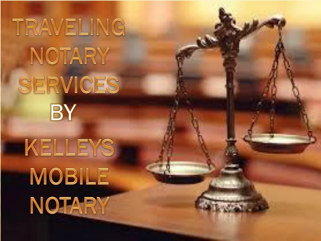traveling notary services