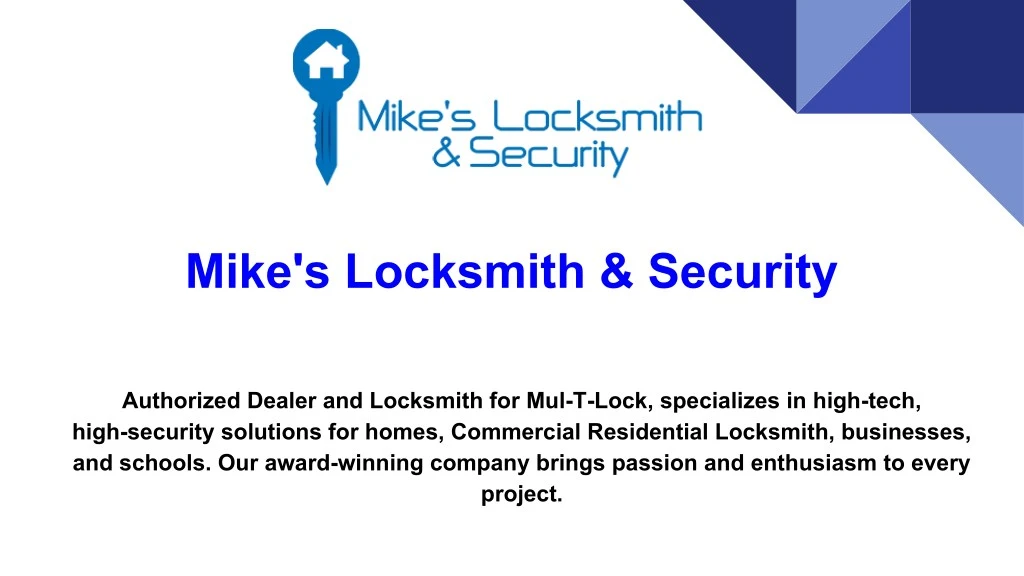mike s locksmith security