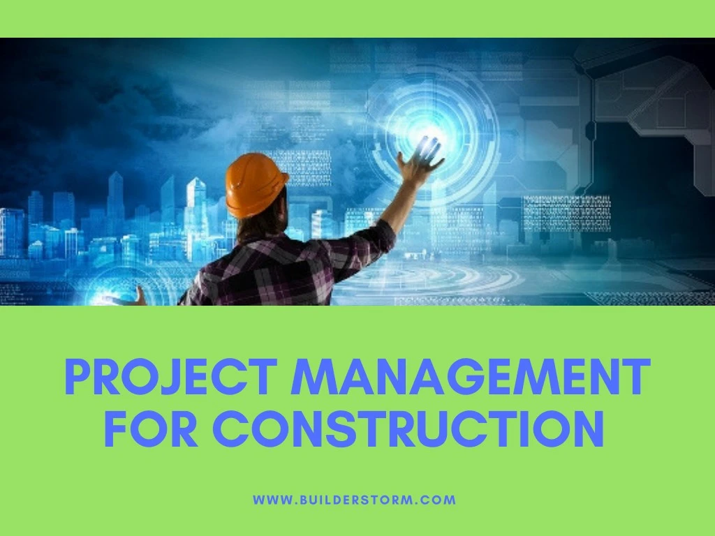 project management for construction