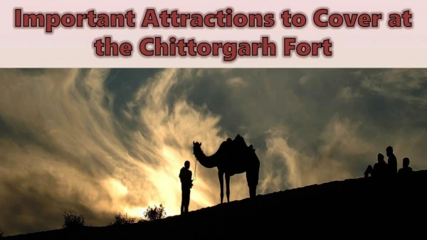 Important Attractions to Cover at the Chittorgarh Fort