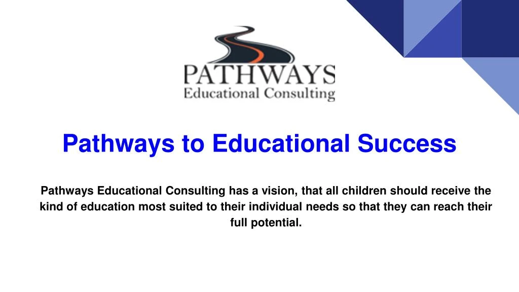 pathways to educational success