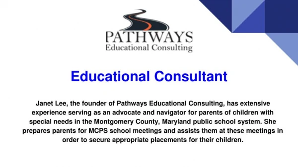 Educational Consulting Maryland