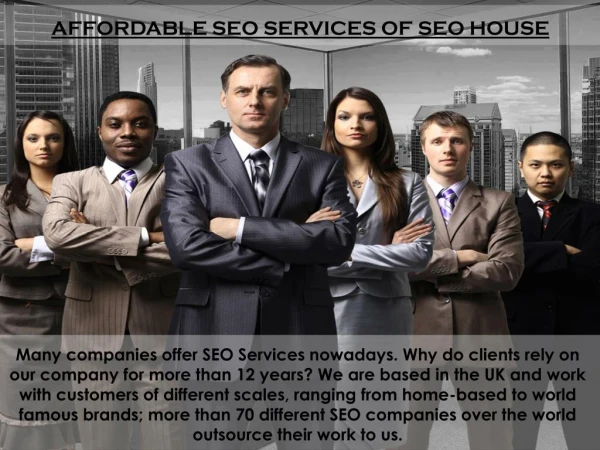 Affordable SEO Service Provider - SEO House