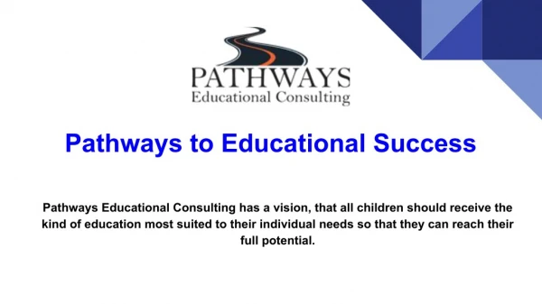 Pathways Educational Consulting Maryland