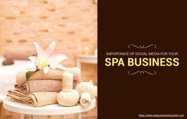 Benefits of Social Media for Spa Business