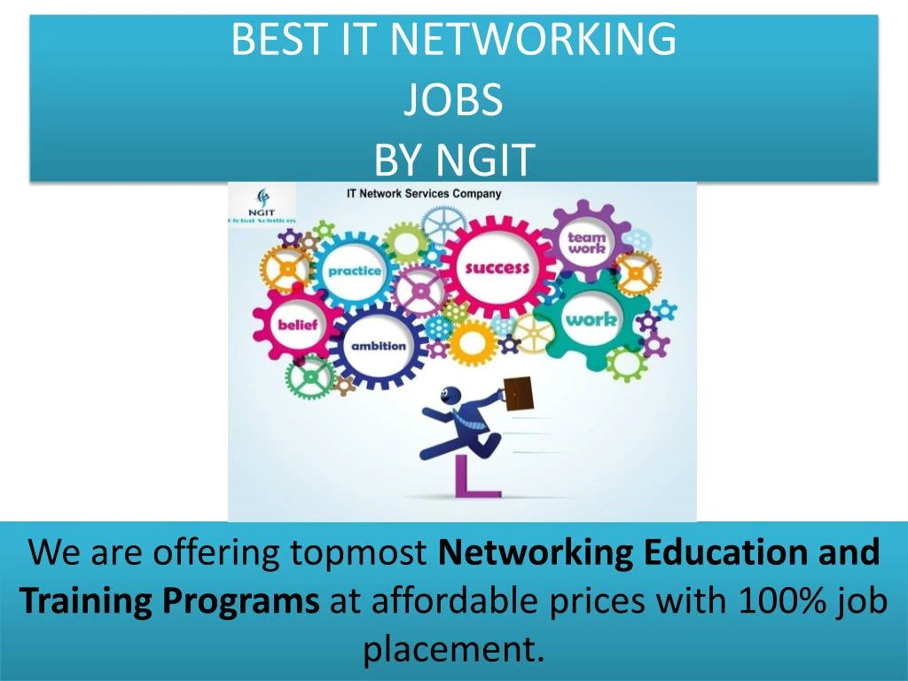 best it networking jobs by ngit
