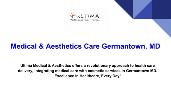 Ultima Medical & Aesthetics Maryland