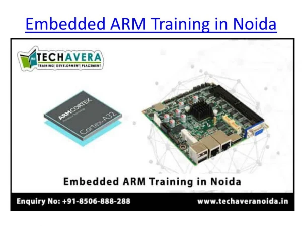 Embedded System ARM Training in Noida | Best Embedded System ARM Training Institute in Noida