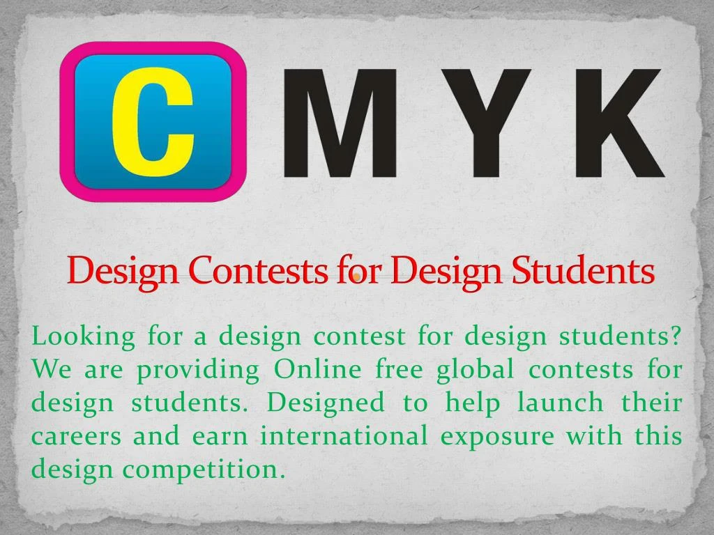 design contests for design students