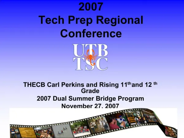 2007 Tech Prep Regional Conference