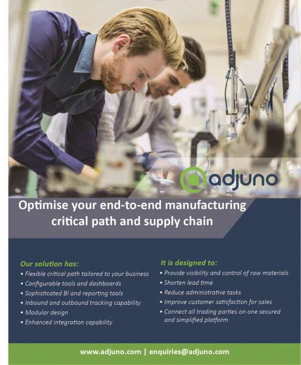 Manufacturing Supply Chain | Adjuno