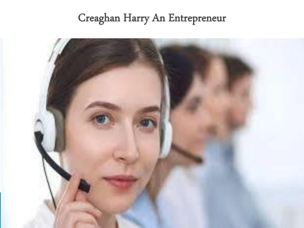 creaghan harry an entrepreneur