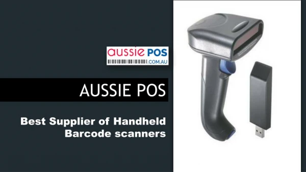 Why are handheld barcode scanners preferred?