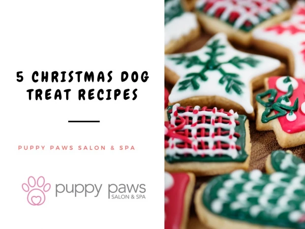 5 Christmas Dog Treat Recipes