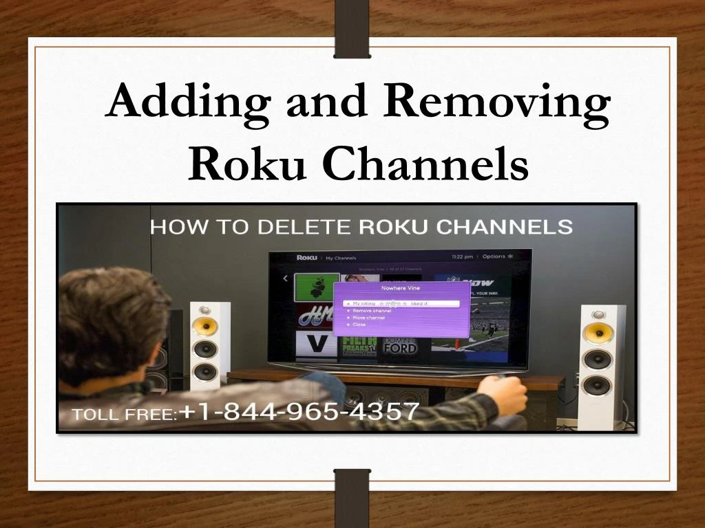 adding and removing roku channels