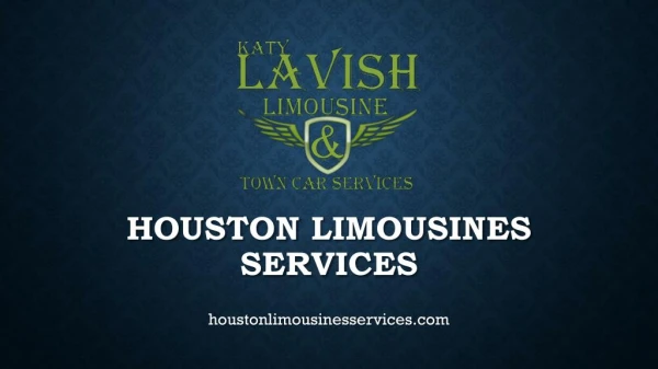 Houston limousines services