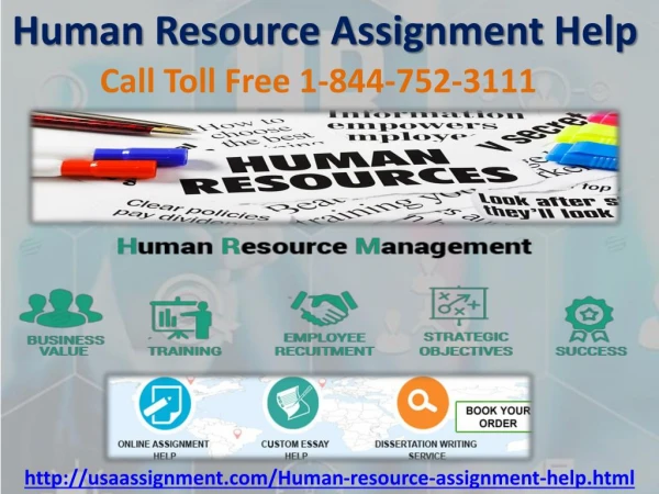 Human Resource Assignment Help Toll Free 1-844-752-3111