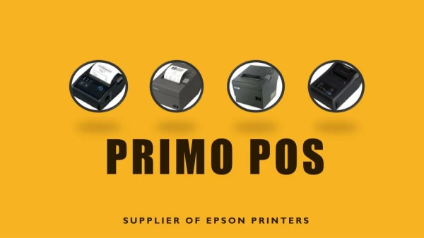 Introducing intelligent POS with Epson Receipt Printers