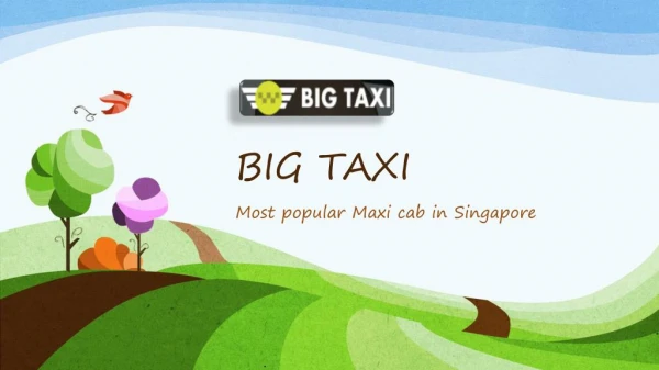 Major Discount on Big taxi this Christmas