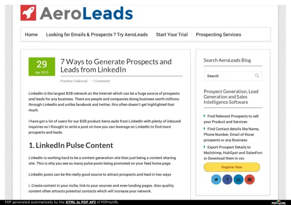 7-ways-to-generate-prospects-and-leads-from-linkedin