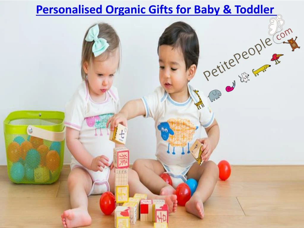personalised organic gifts for baby toddler