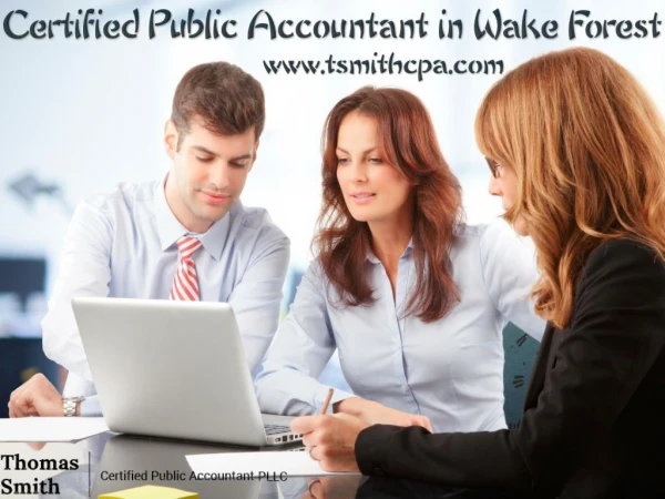 Certified Public Accountant in Wake Forest
