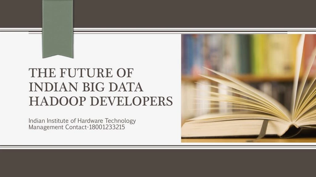 the future of indian big data hadoop developers