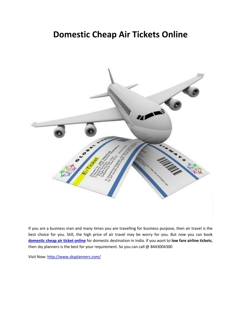 domestic cheap air tickets online
