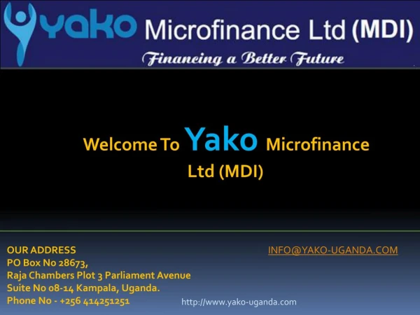Small Business Micro Loans Uganda