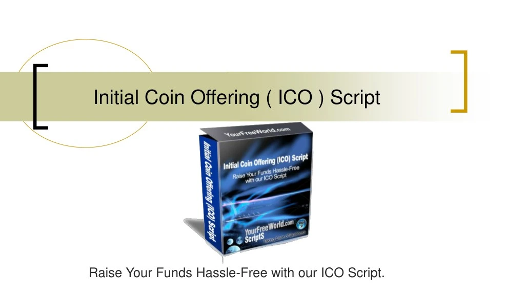 initial coin offering ico script