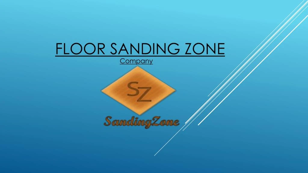 floor sanding zone