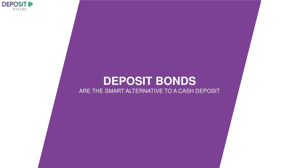 deposit bonds are the smart alternative to a cash