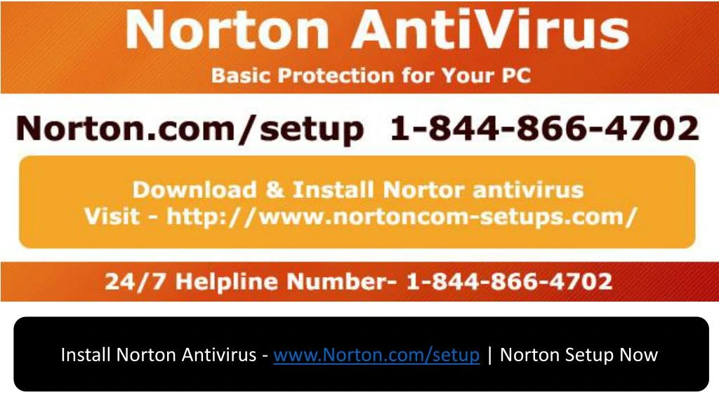 install norton antivirus www norton com setup