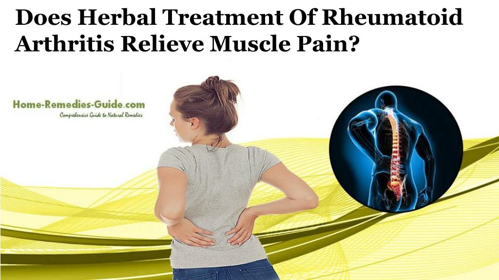 does herbal treatment of rheumatoid arthritis