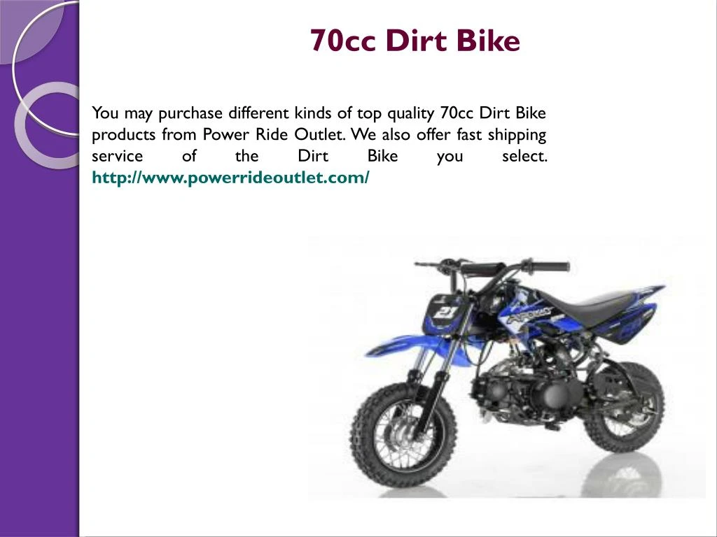 70cc dirt bike