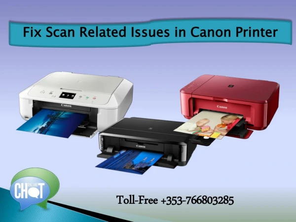 Fix Scan Related Issues in Canon Printer