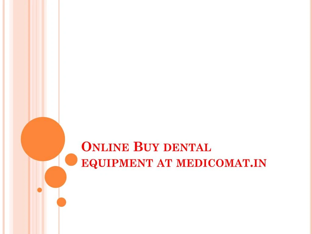 online buy dental equipment at medicomat in