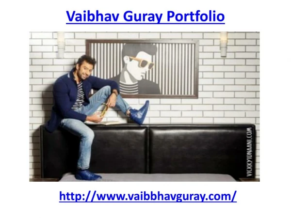 Check out super Vaibhav Guray portfolio