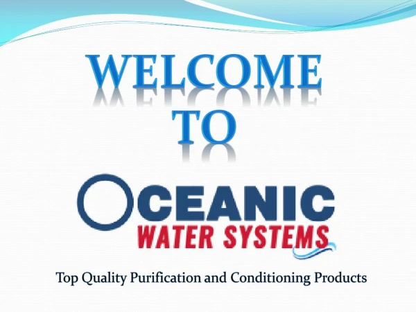 Hydroponics Reverse Osmosis Water Filter|Oceanic Water Systems