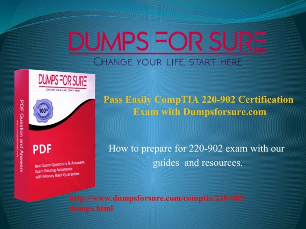 Most Update CompTIA 220-902 Pdf And 220-902 Dumps