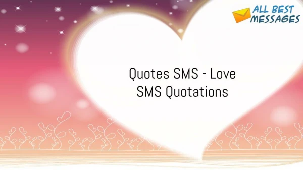 Best 87 Love SMS & Message To Impress Girl - love SMS quotes download