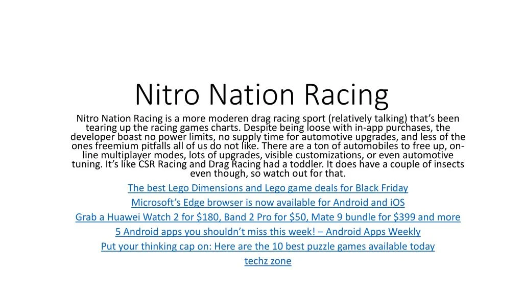 nitro nation racing
