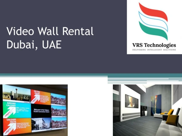 Video Wall Rental in Dubai UAE