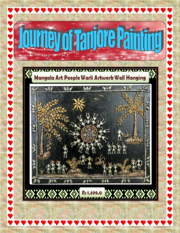 Journey of Tanjore Painting